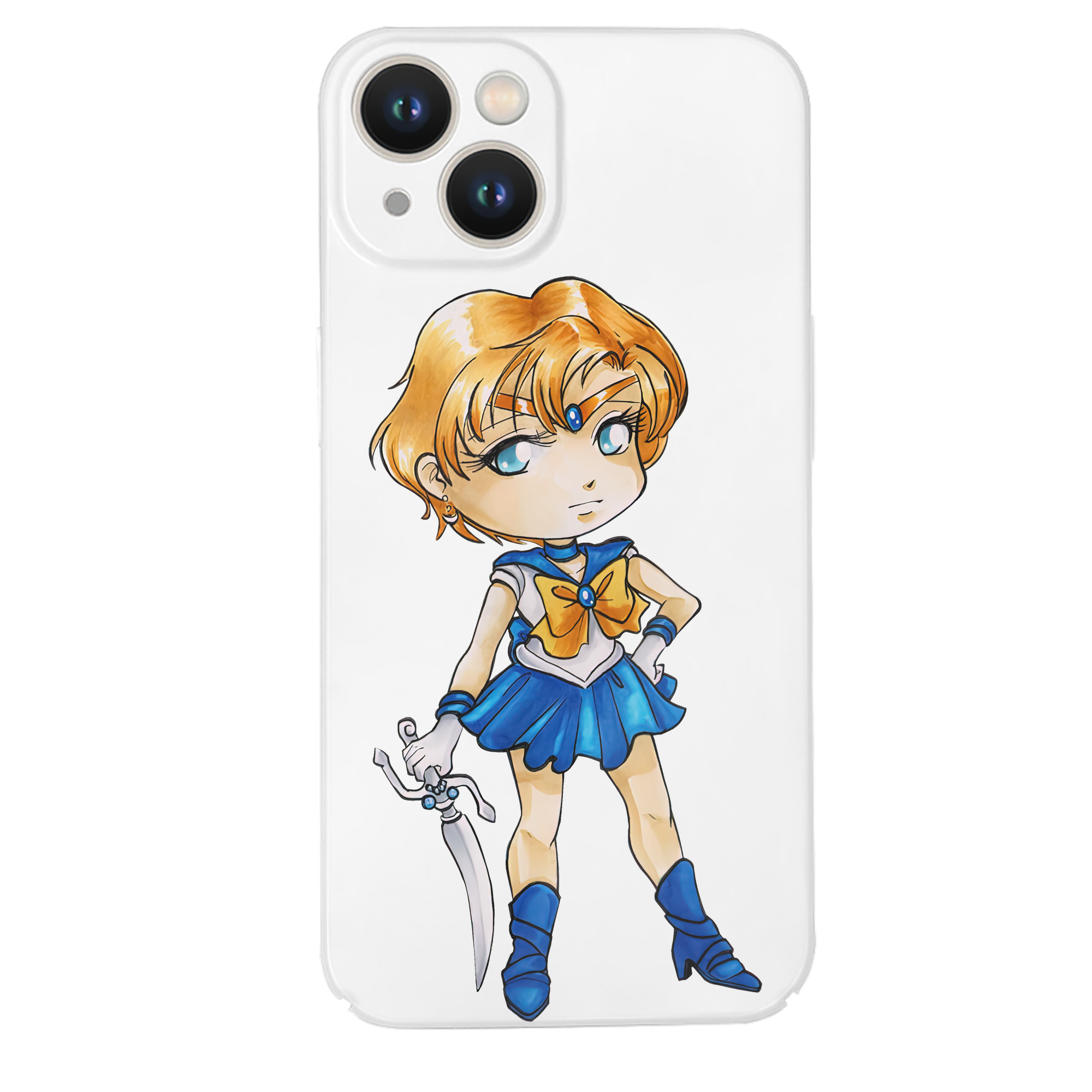（画像用） 美少女戦士セーラームーン 天王はるか Sailor Moon Tenoh Haruka 【iPhone 14シリーズ対応】ハードケース